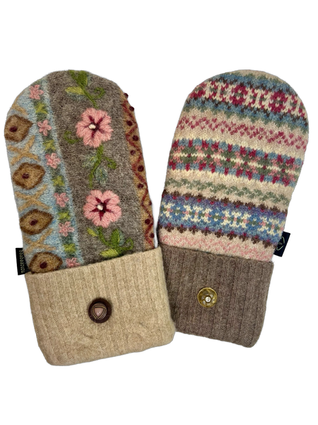 One of a Kind Sweater Mittens 358