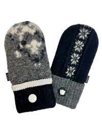 One of a Kind Sweater Mittens 397