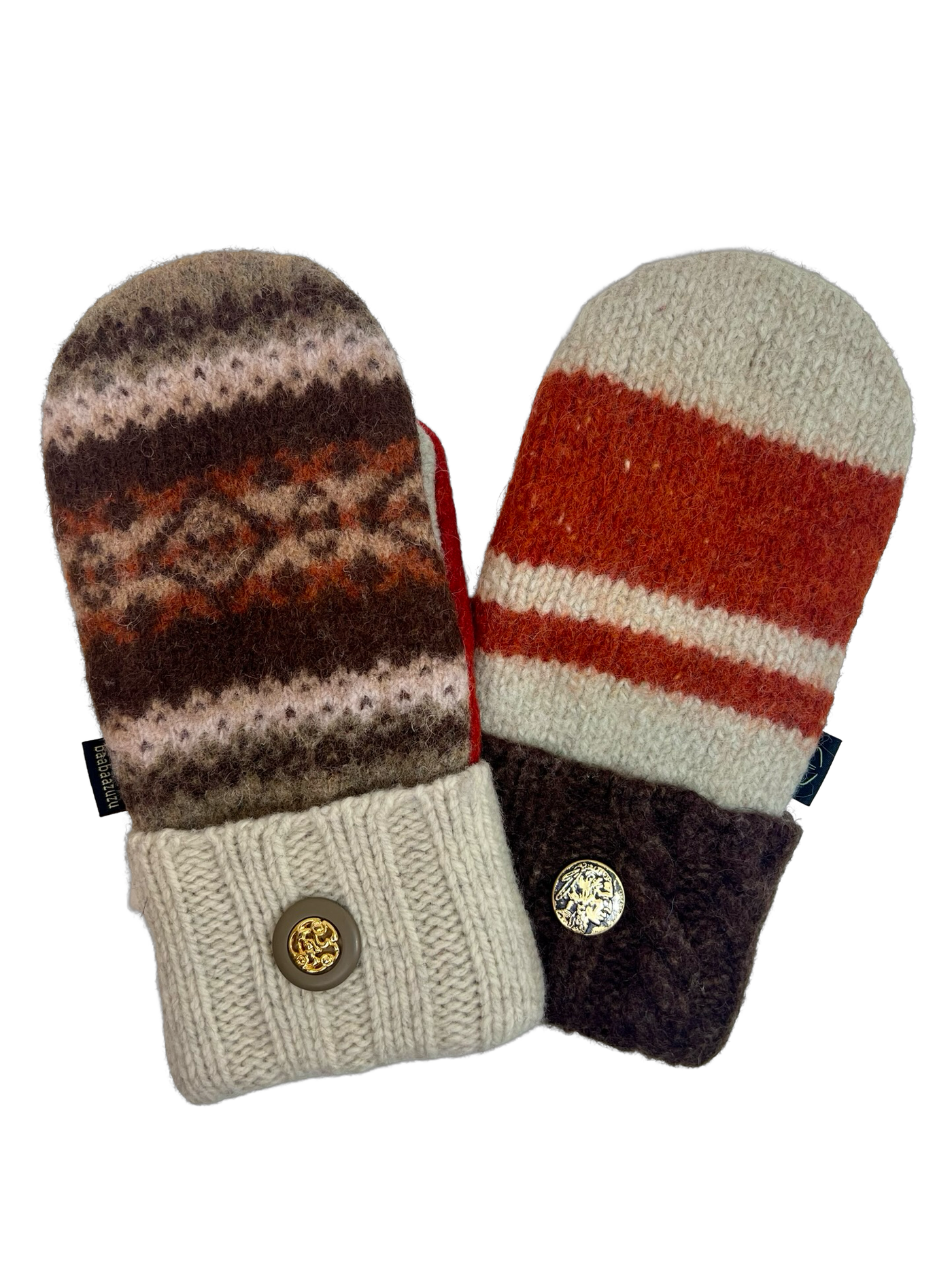 One of a Kind Sweater Mittens 487