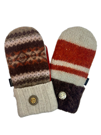 One of a Kind Sweater Mittens 487