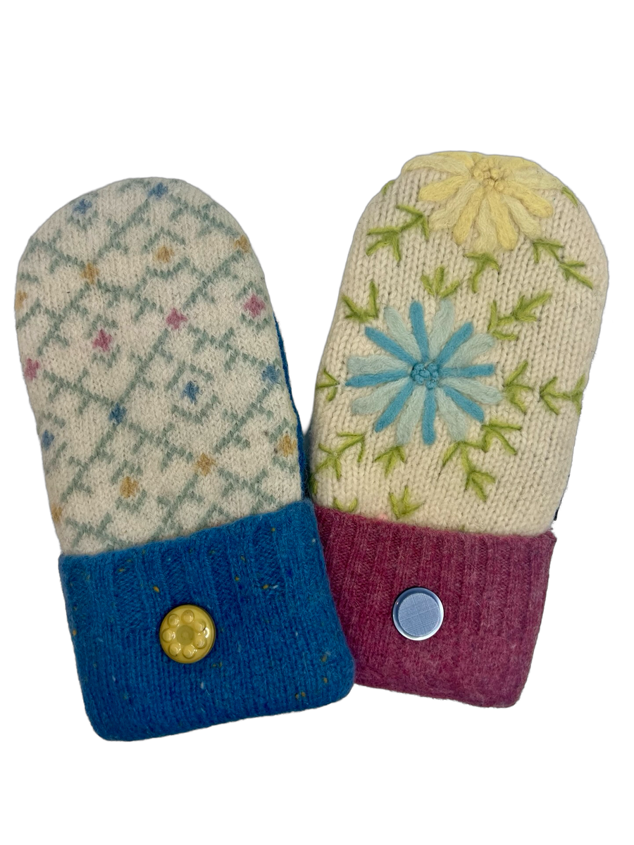 One of a Kind Sweater Mittens 452