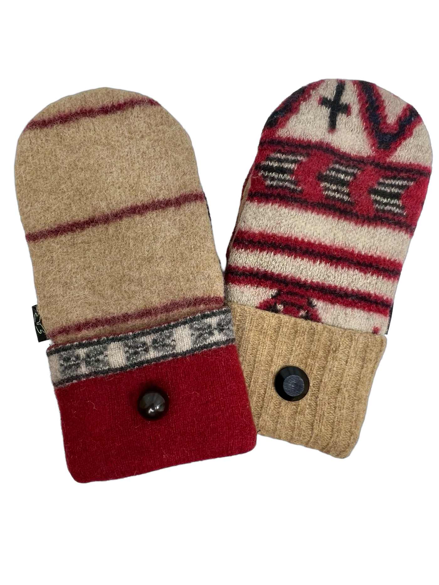 One of a Kind Sweater Mittens 486