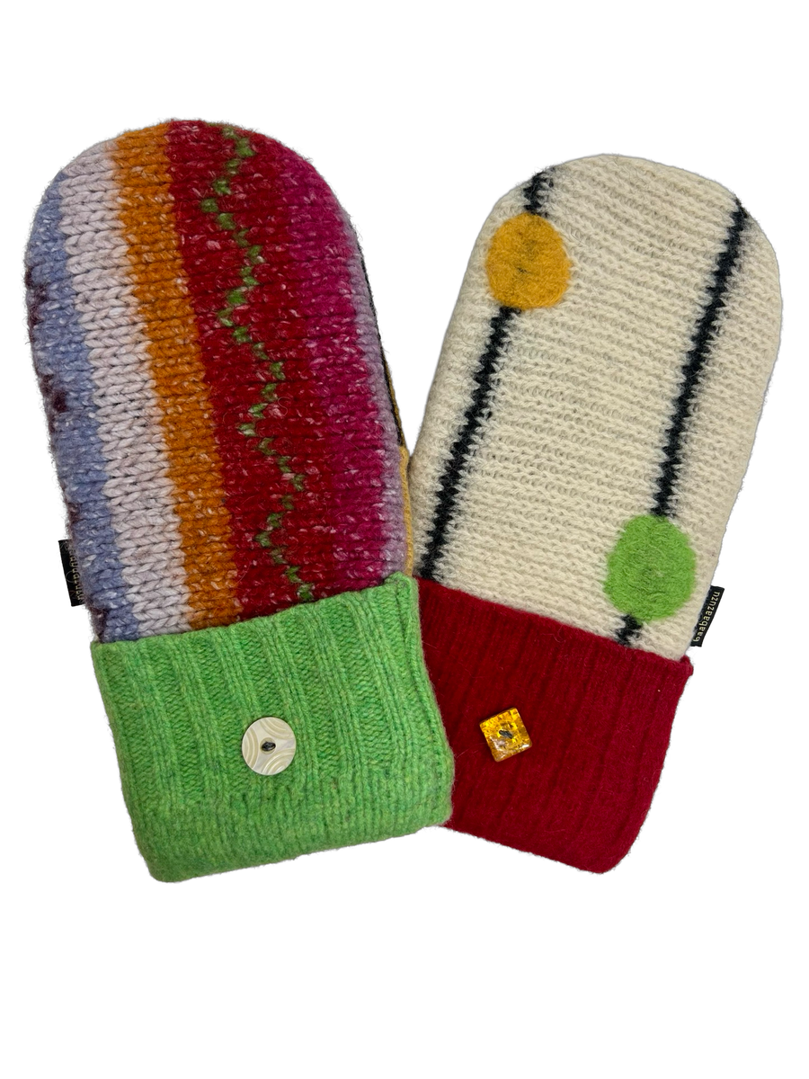 One of a Kind Sweater Mittens 372