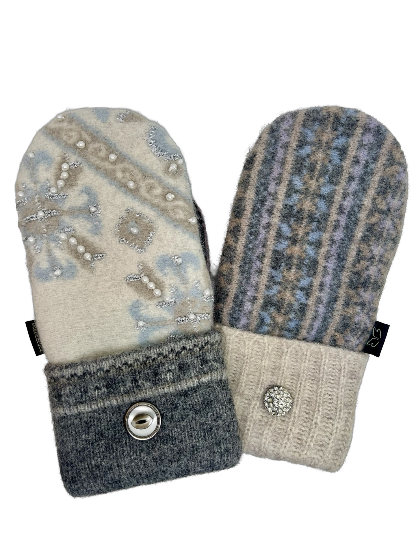 One of a Kind Sweater Mittens 354