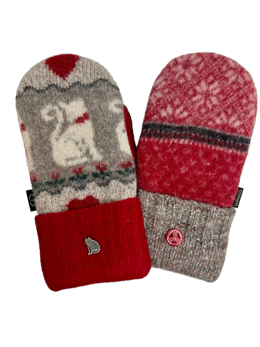 One of a Kind Sweater Mittens 373