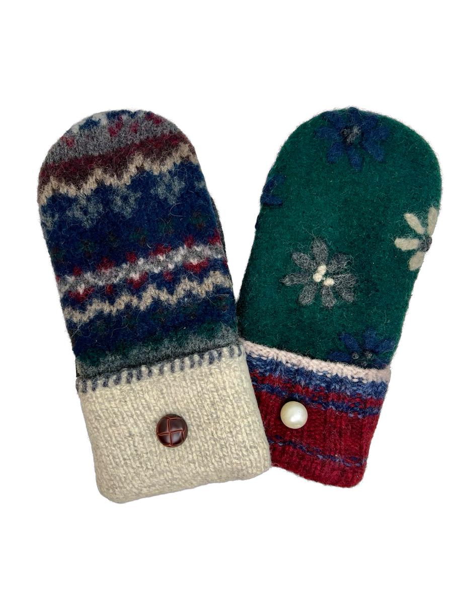 One of a Kind Sweater Mittens 434