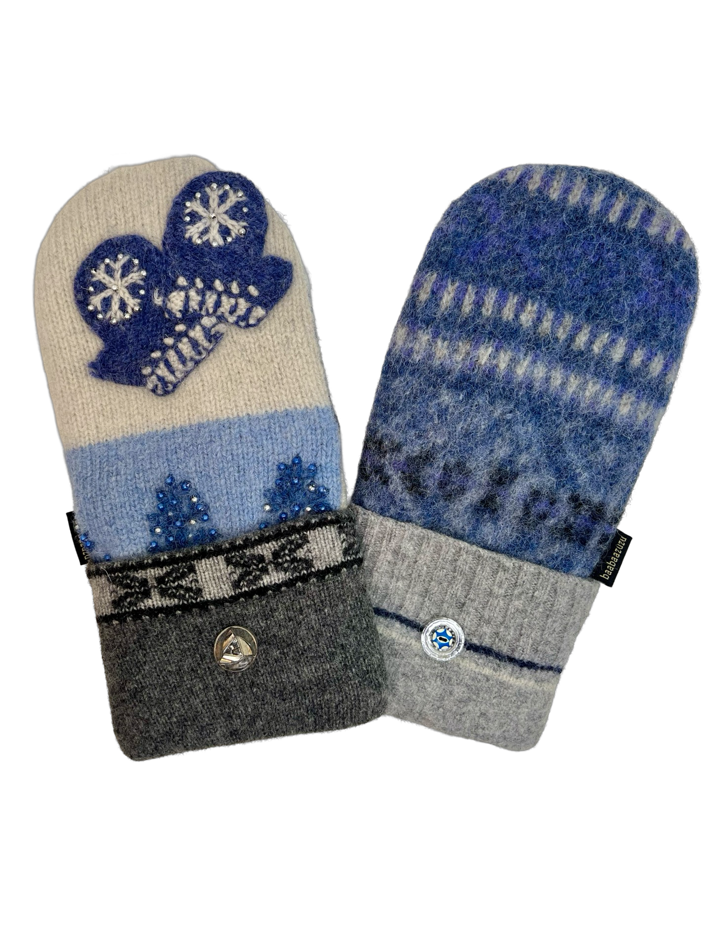 One of a Kind Sweater Mittens 382