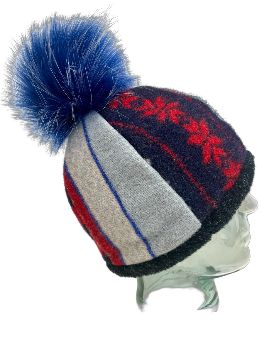 One of a Kind Pom Pom Hat 172