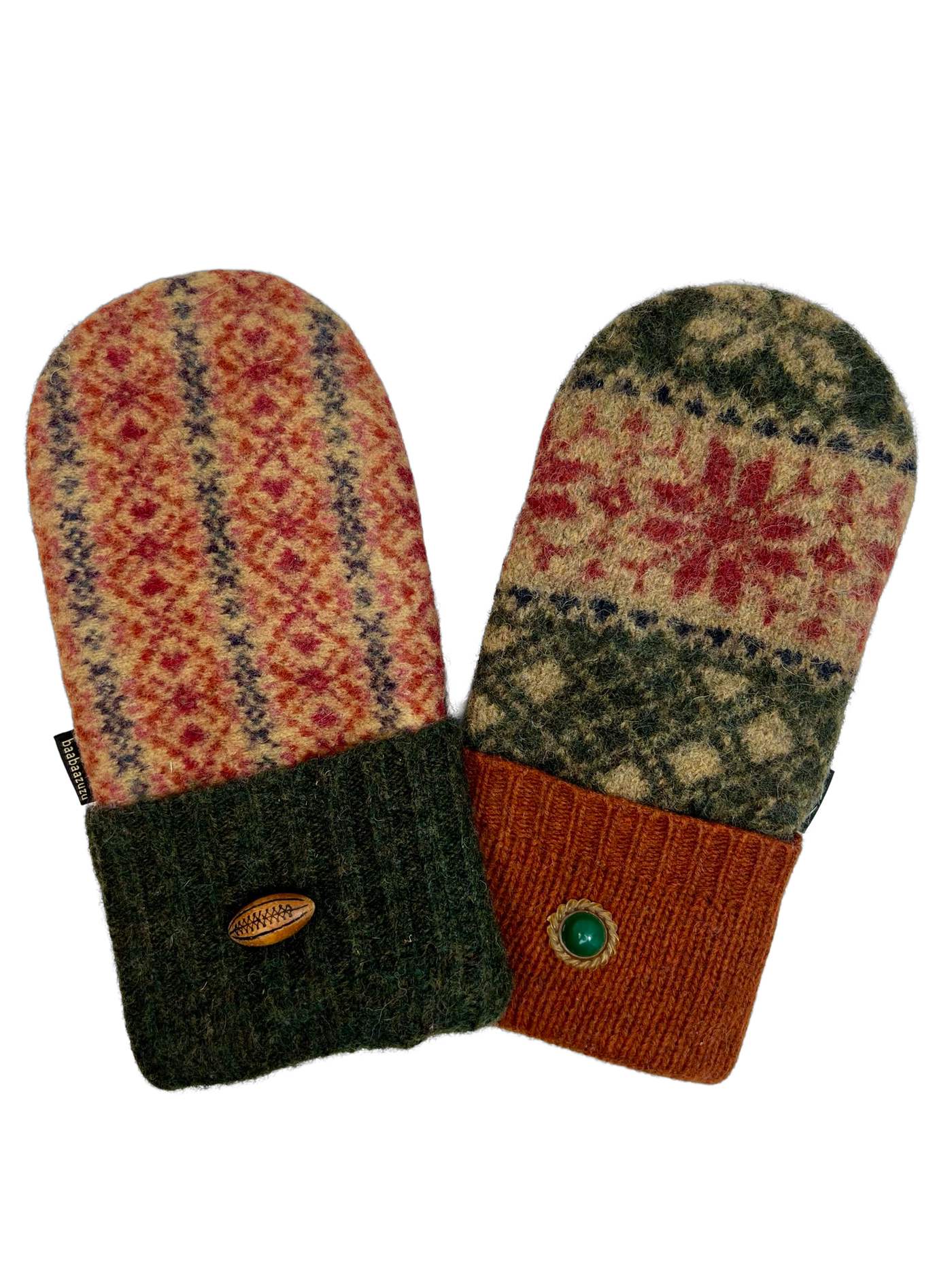 One of a Kind Sweater Mittens 464