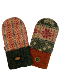 One of a Kind Sweater Mittens 464