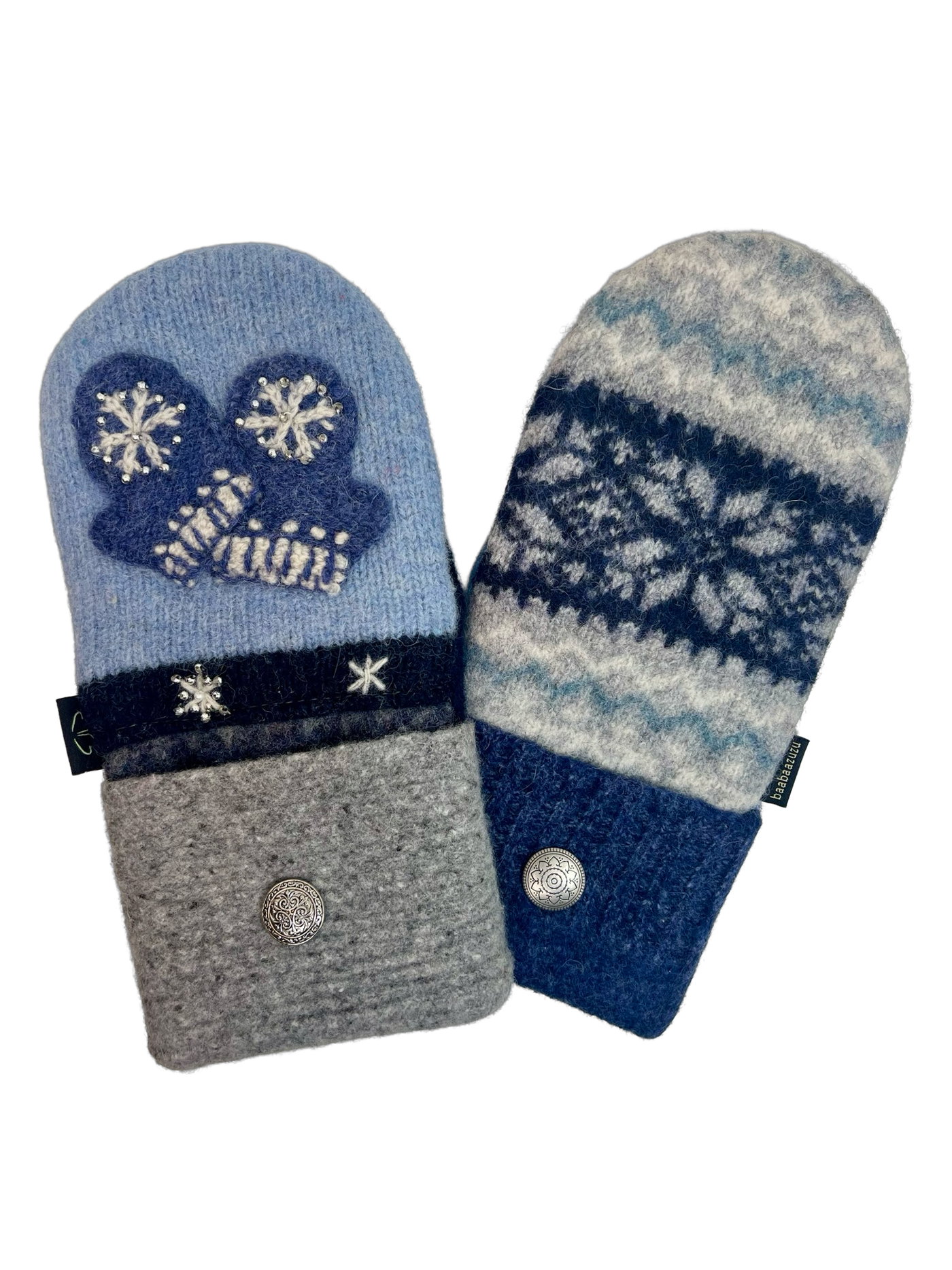 One of a Kind Sweater Mittens 479