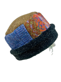 One of a Kind Pillbox Hat 173