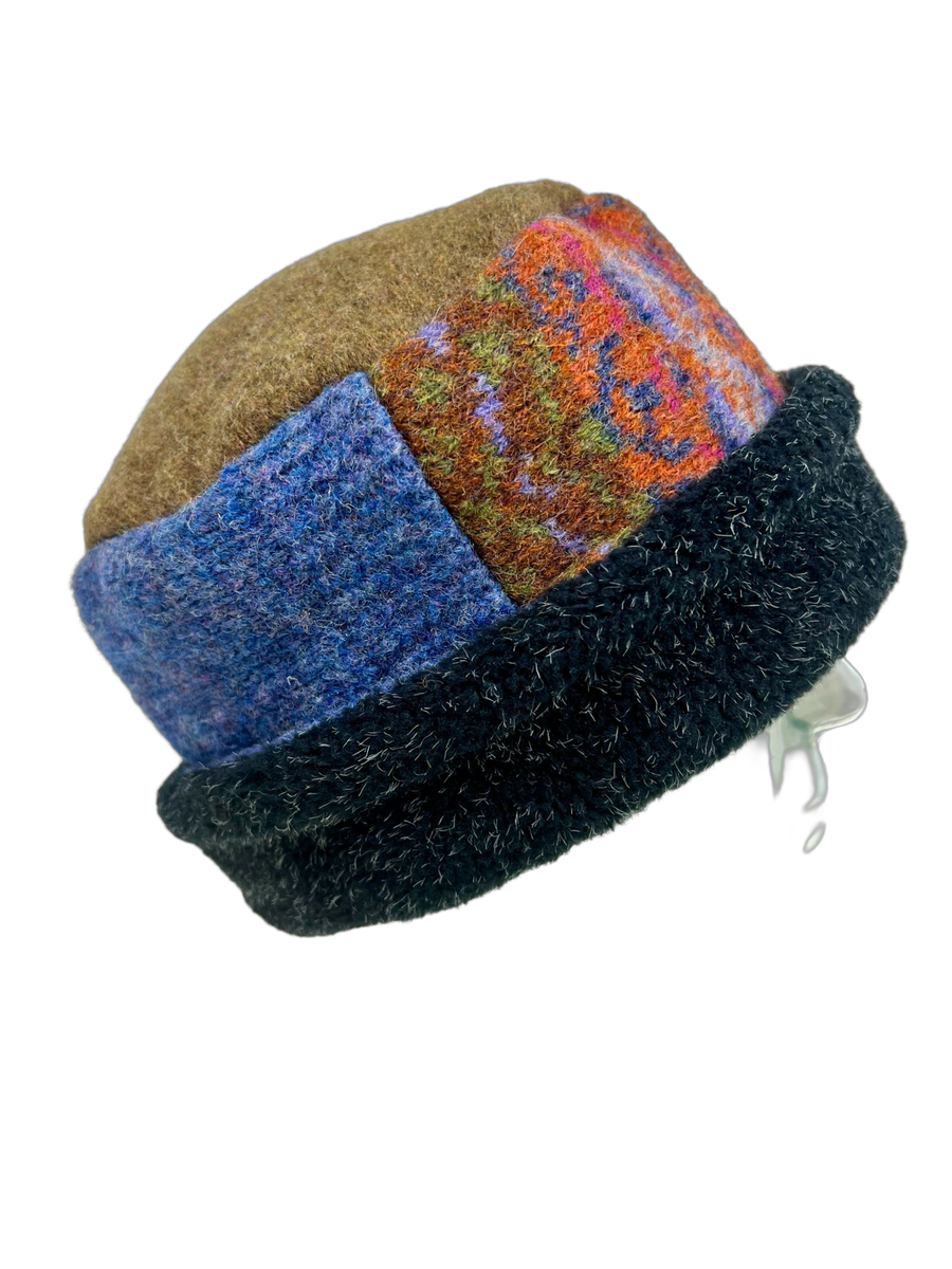 One of a Kind Pillbox Hat 173