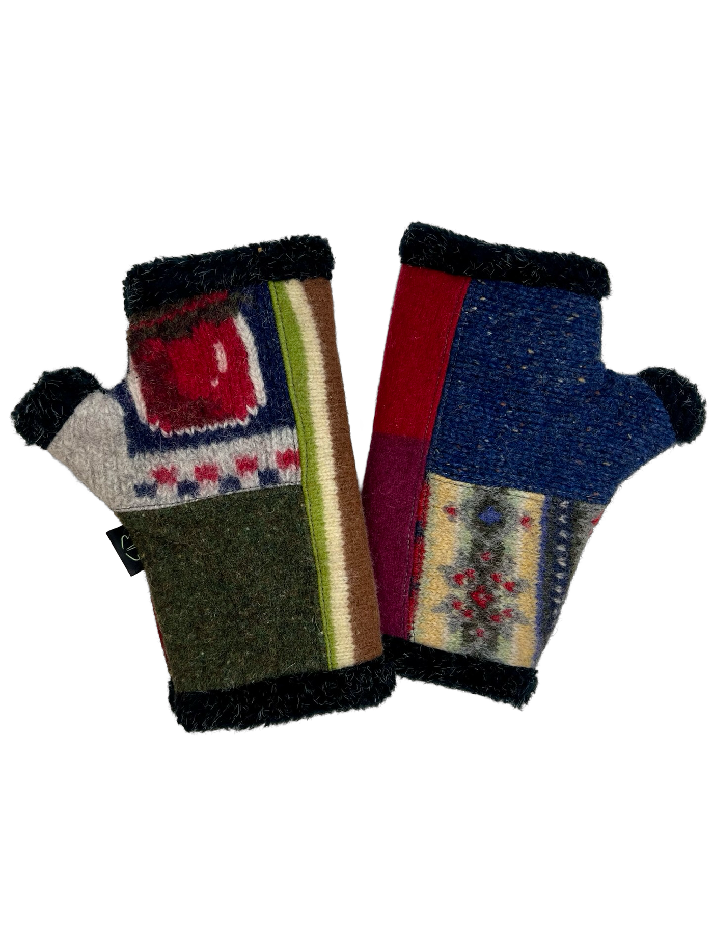 One of a Kind Sweater Mittens 478