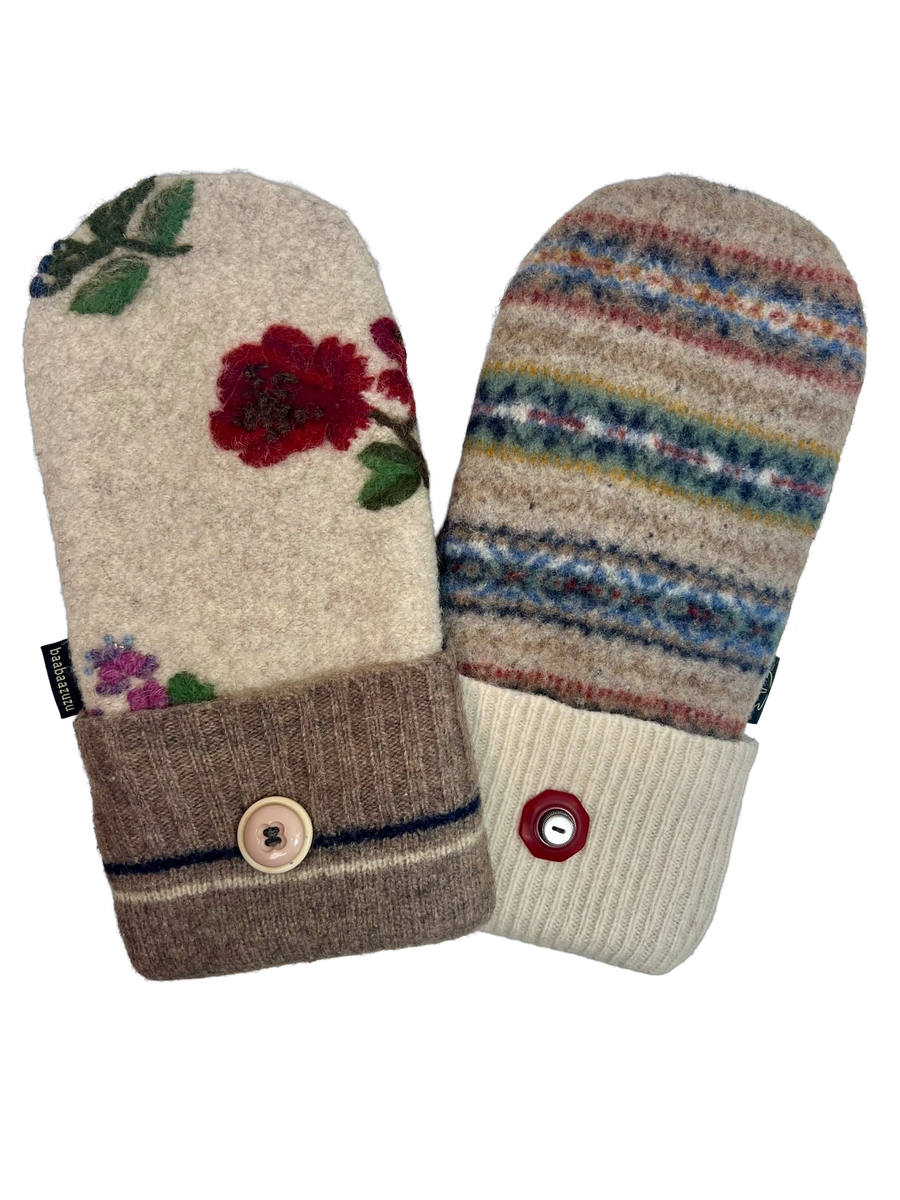 One of a Kind Sweater Mittens 473