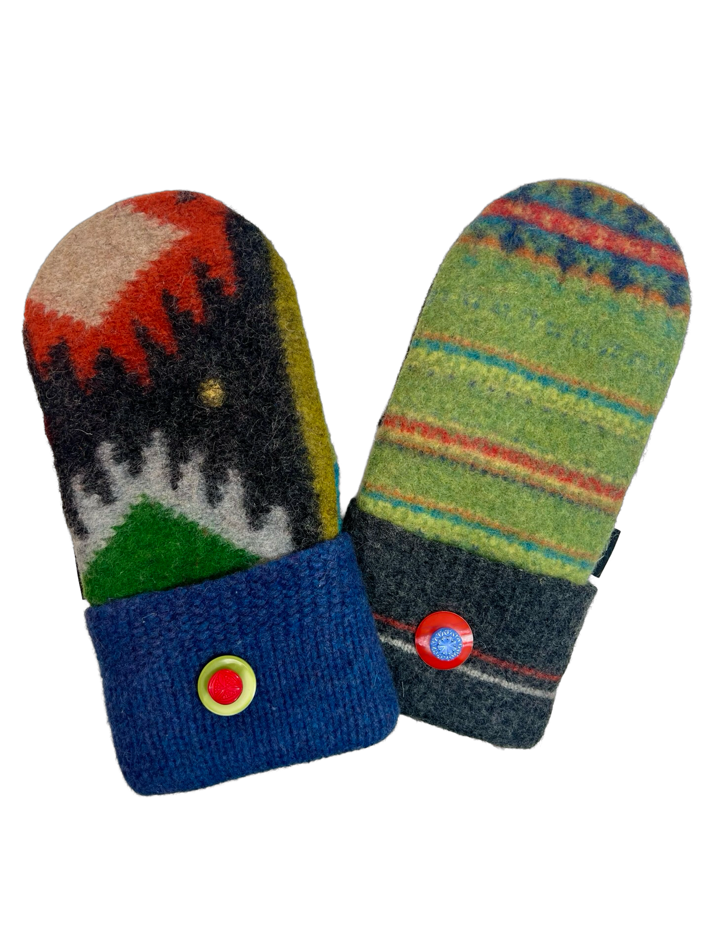 One of a Kind Sweater Mittens 491