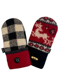 One of a Kind Sweater Mittens 454