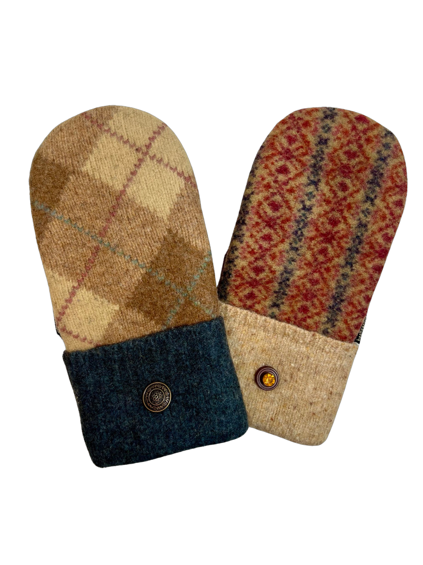 One of a Kind Sweater Mittens 329