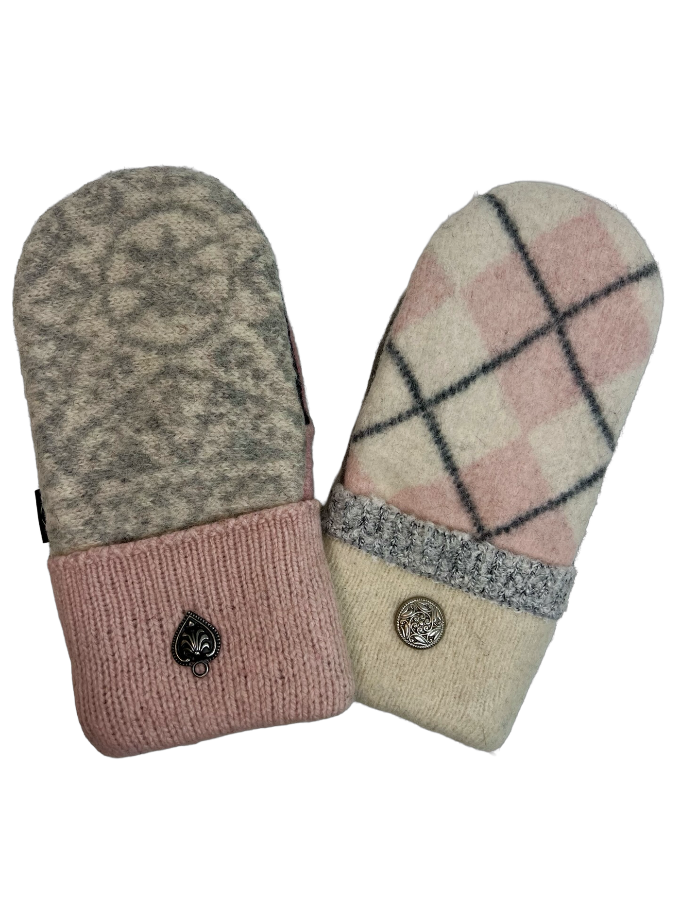 One of a Kind Sweater Mittens 456