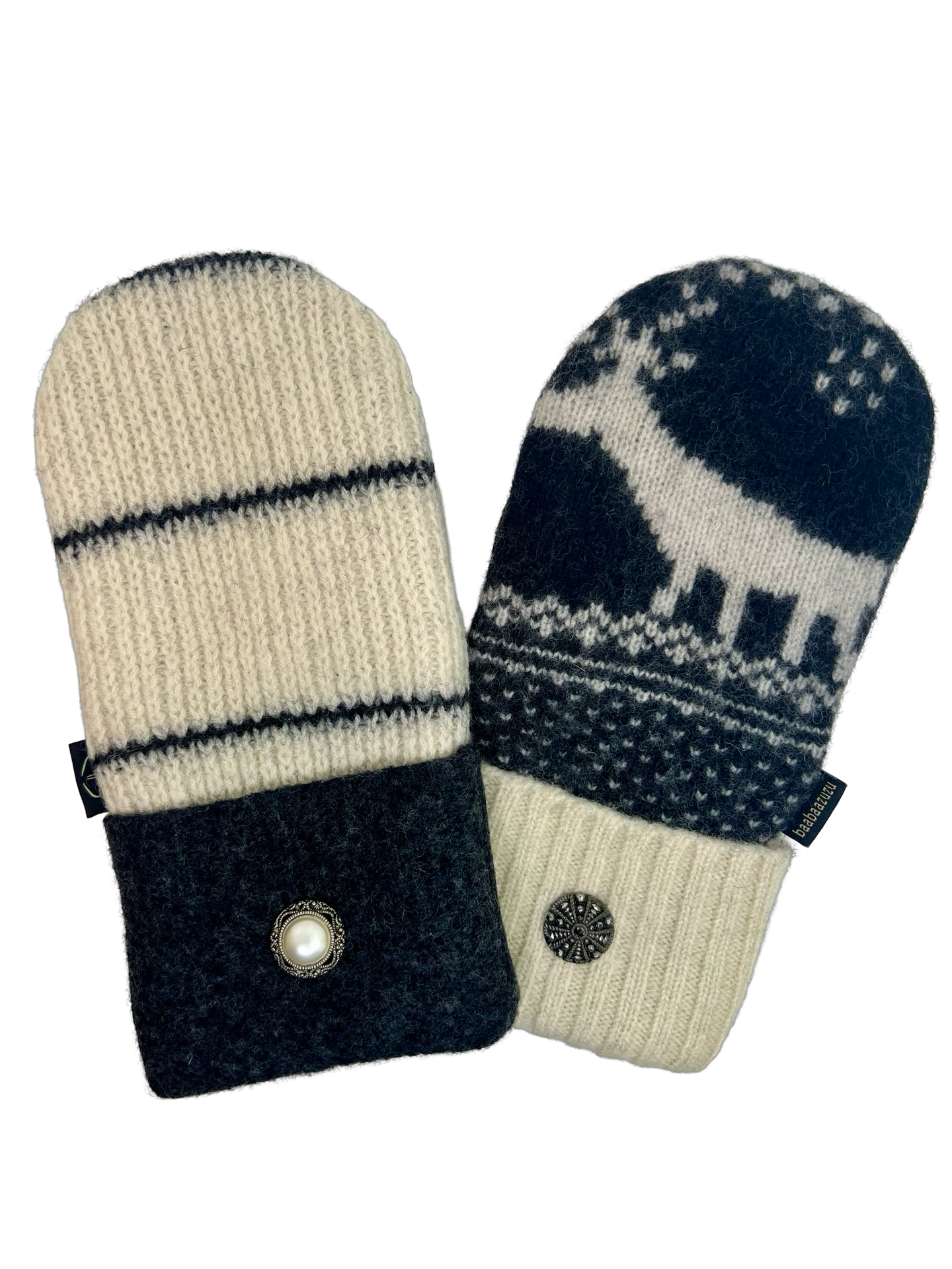 One of a Kind Sweater Mittens 359