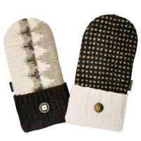 Sweater Mittens with Buckskin Palms