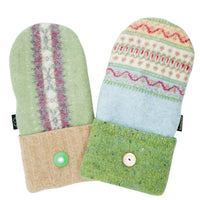 Sweater Mittens with Buckskin Palms